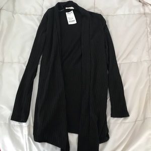 Black cardigan